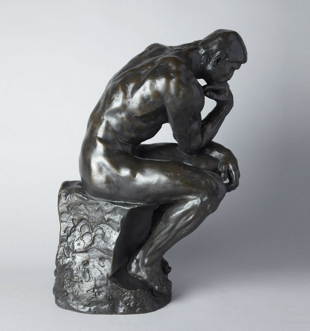 Sculpture reproduction of Auguste Rodin's (1840-1917) The Thinker, ​© Rodin Museum - Paris